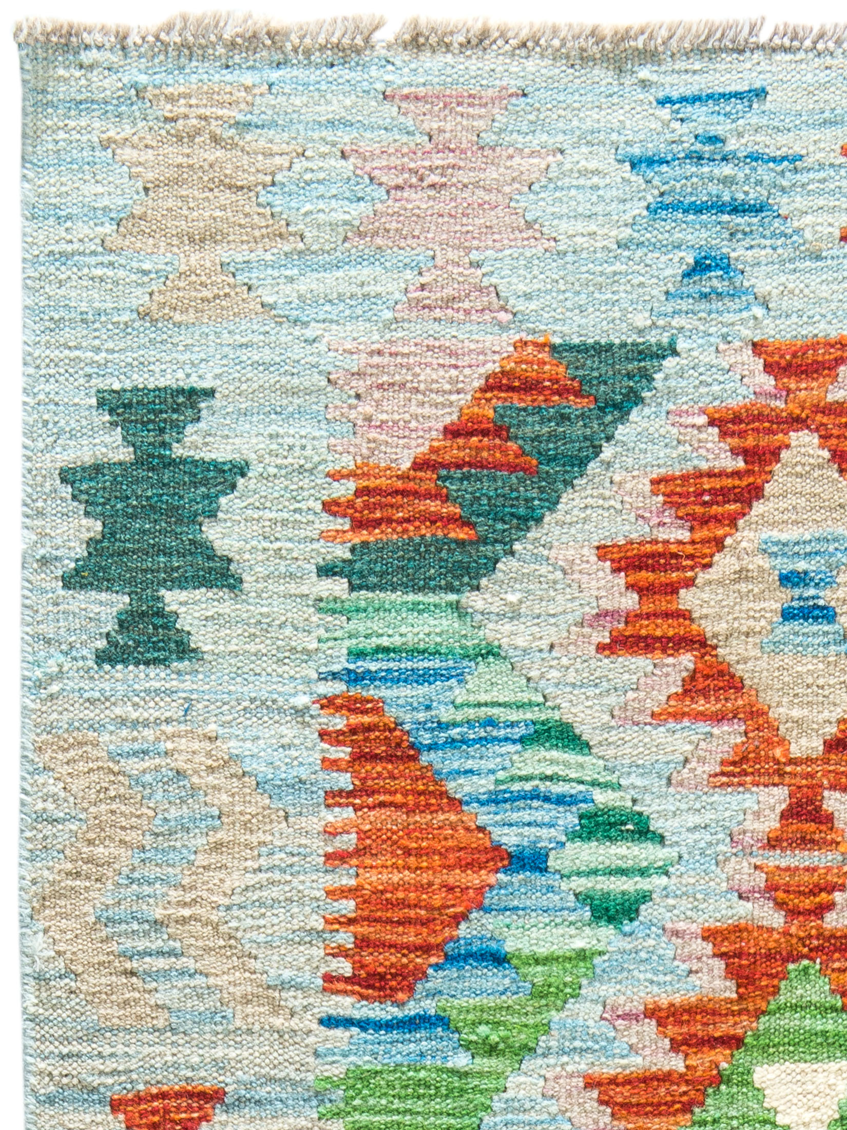 Afghan Kelim ca. 75 x 201 cm, Unikat / Einzelstück