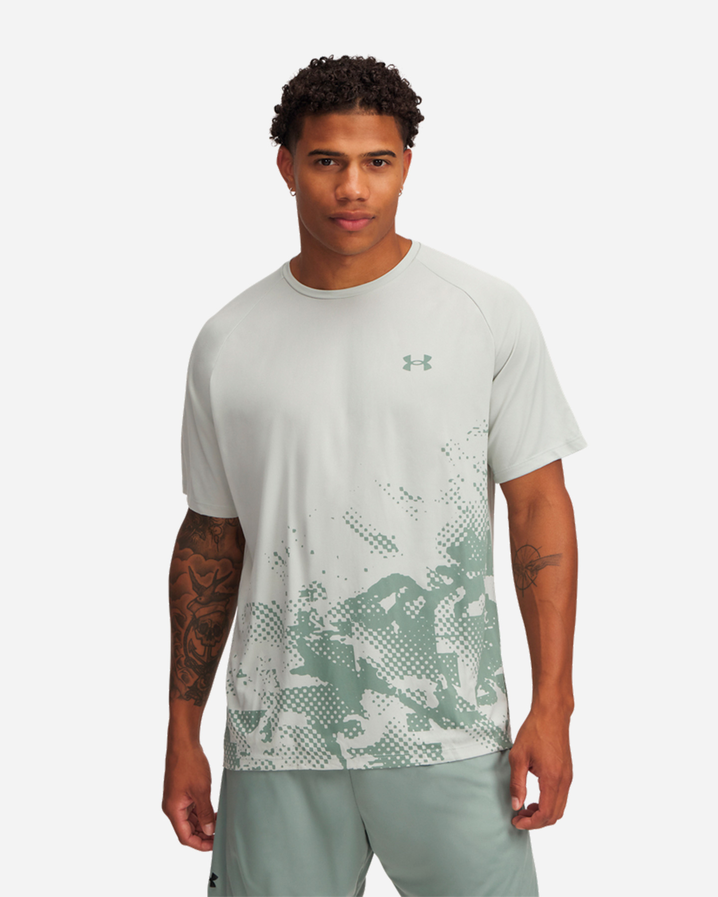 Tréningové tričko Under Armour Tech Fade M 77-1390209-0377