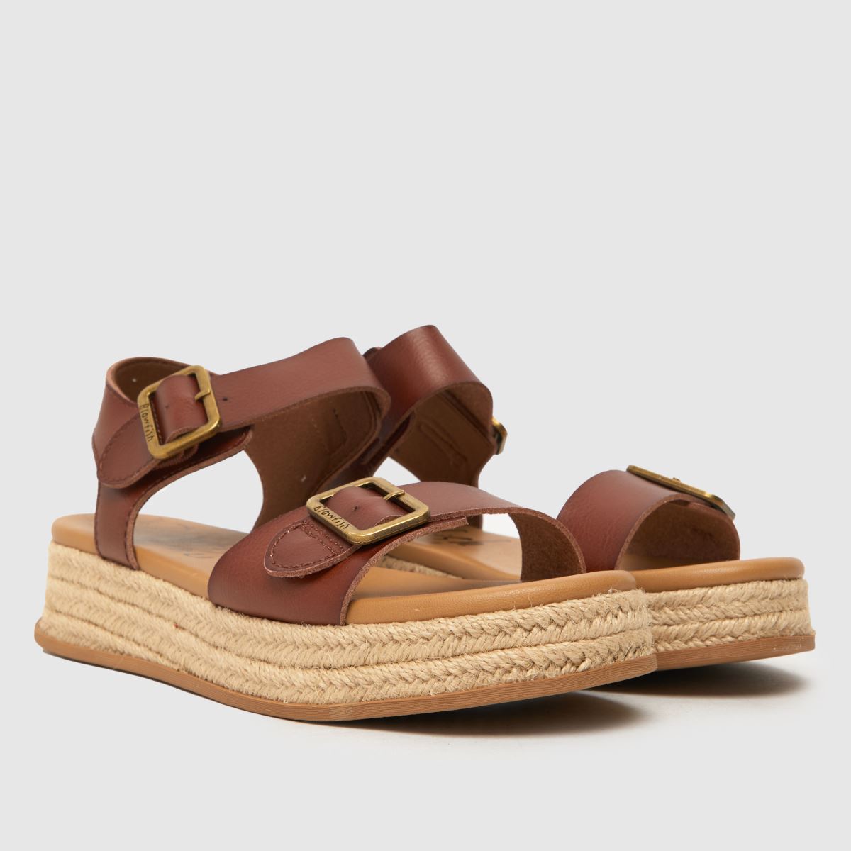 Blowfish Malibu – Bruna sandaler med rep