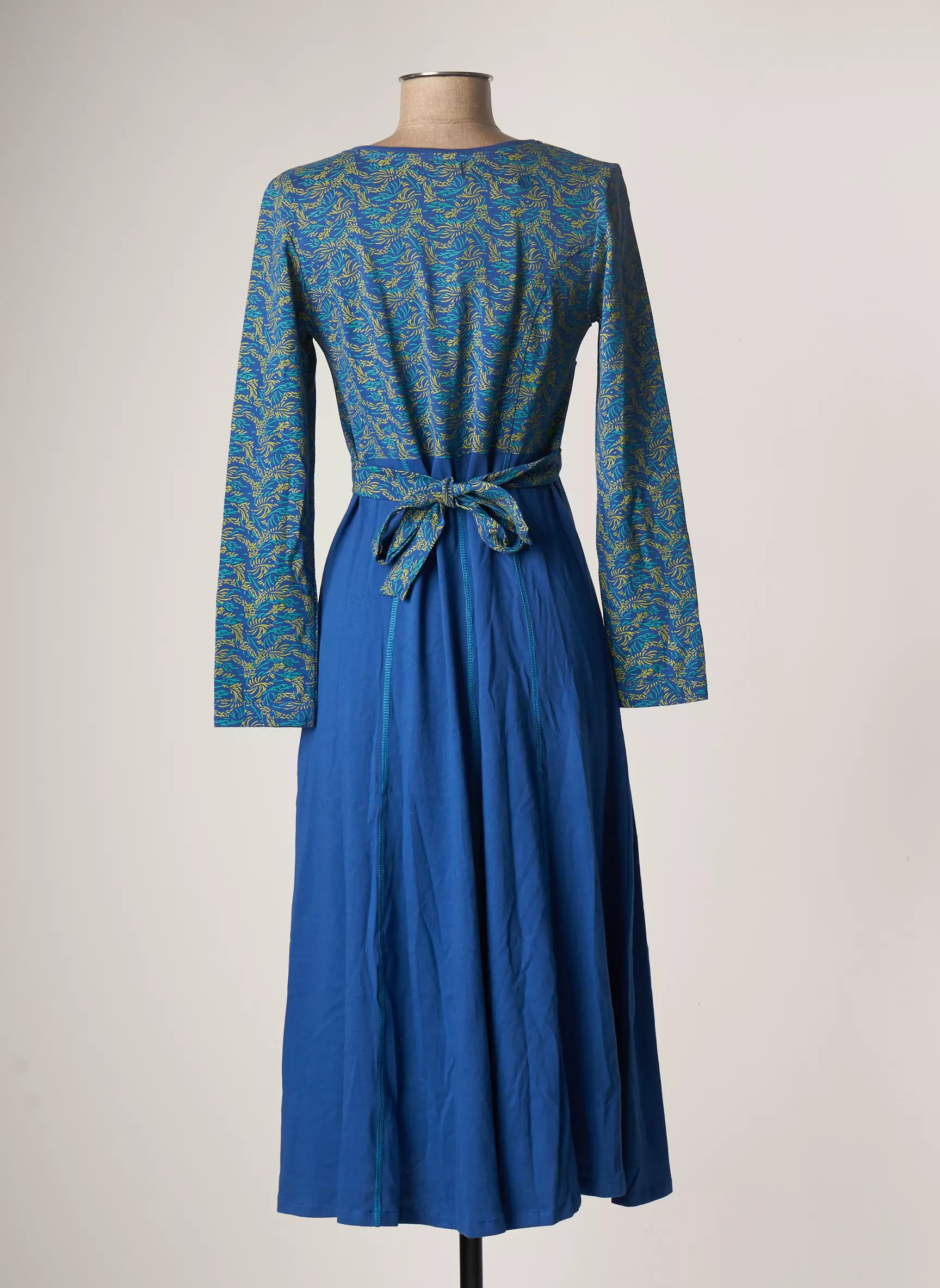 Bamboo S Robes Longues Femme couleur bleu