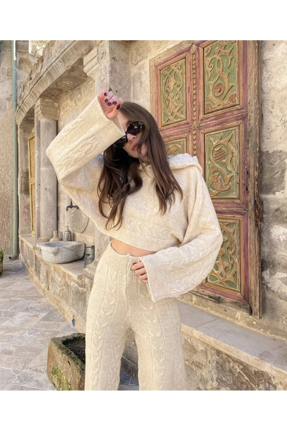 My Blog  Zweiteiler - Beige - Regular Fit