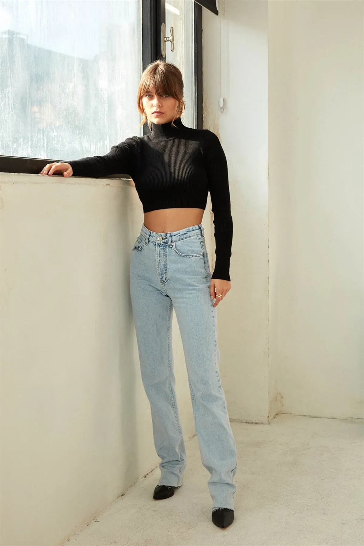 VATKALI  Desert Straight Fit Jeansblau