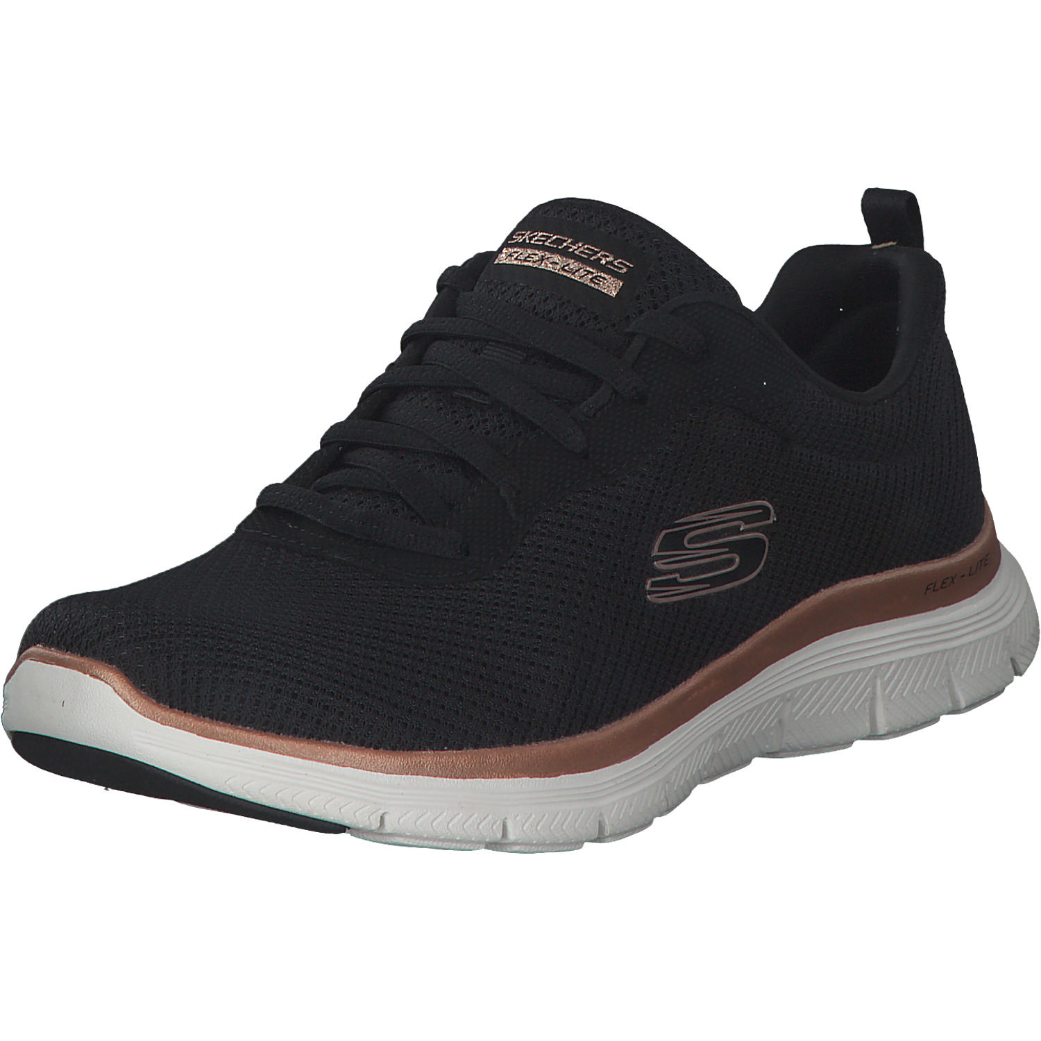 Skechers 149303, Sneakers Low, Damen, BKRG Schwarz