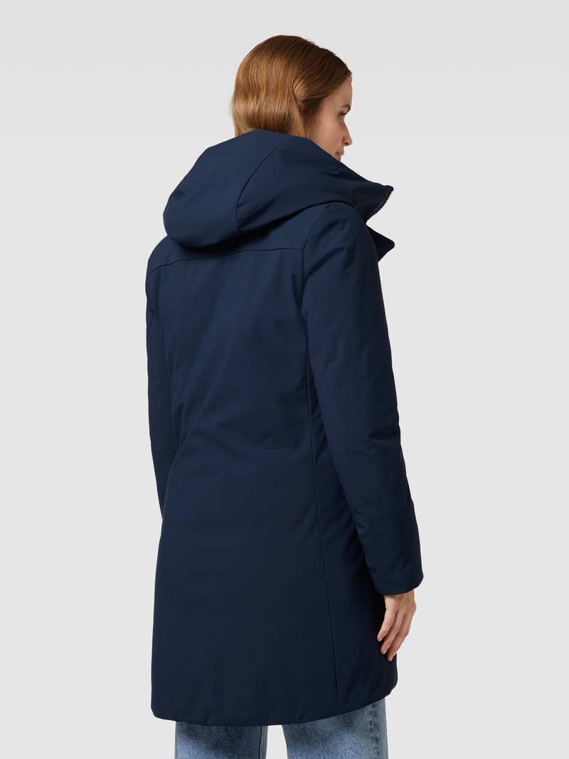 Parka mit Label-Patch Modell 'NELLIE' in marineblau