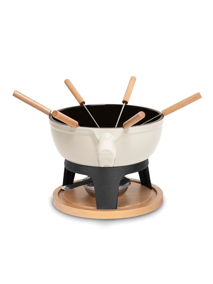 HKoenig Fondue-Gerät MONT BLANC Weiss günstig kaufen onesize