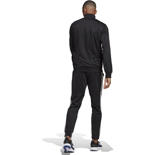 HERREN TRAININGSANZUG 3-STRIPES SCHWARZ