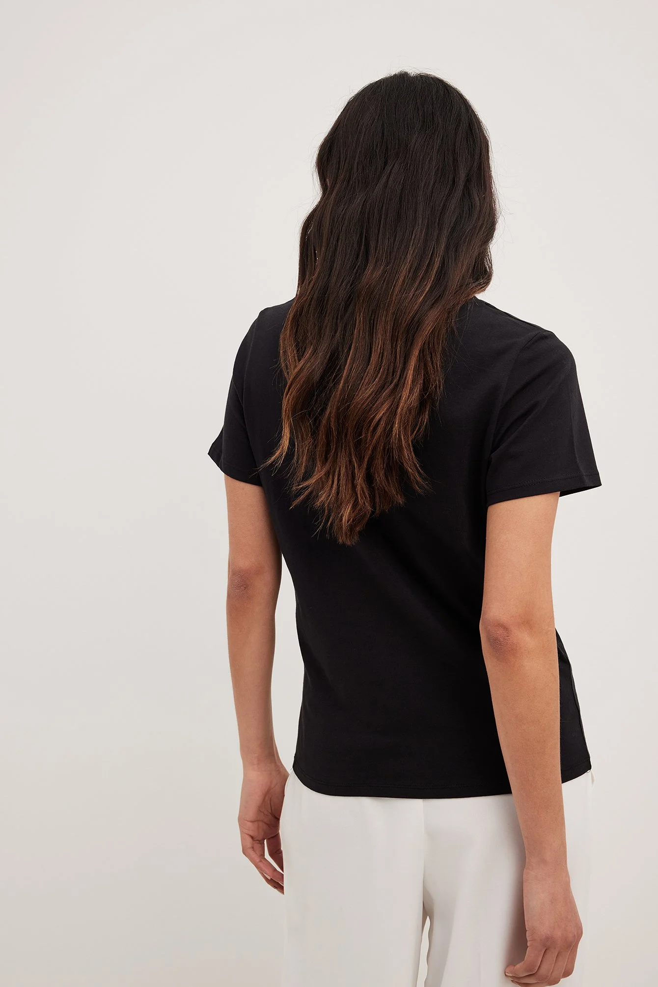 T-Shirt mit V-Ausschnitt