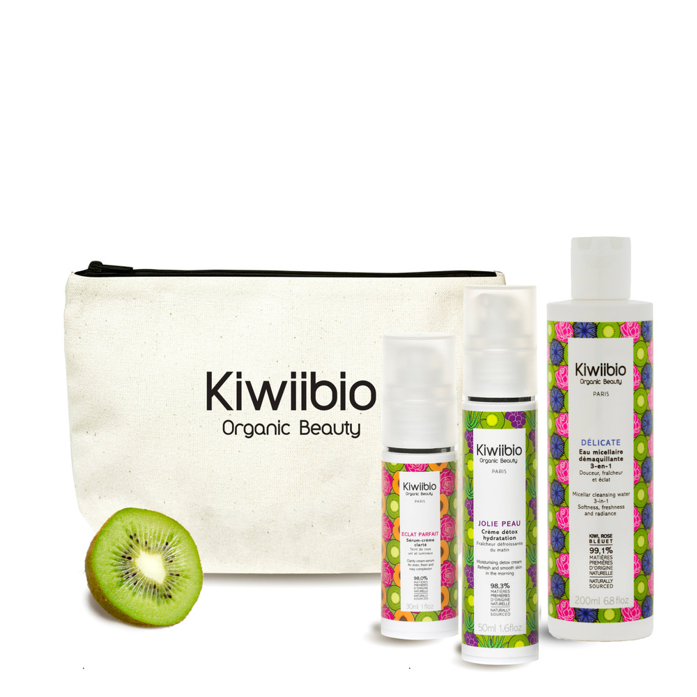 Kiwiibio TROUSSE DETOX Un rituel beauté pour une peau éclatante