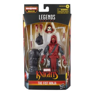Marvel Knights Marvel Legends Actionfigur - The Fist Ninja (BAF: Mindless One)