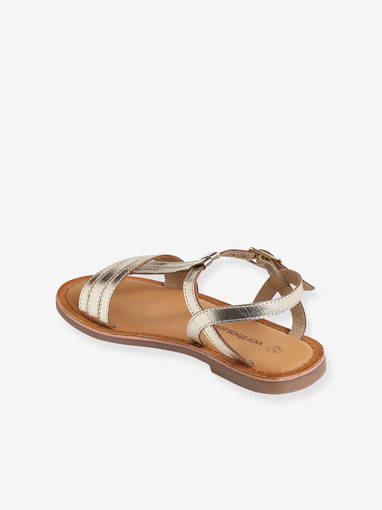 Vertbaudet Mädchen Sandalen - silber