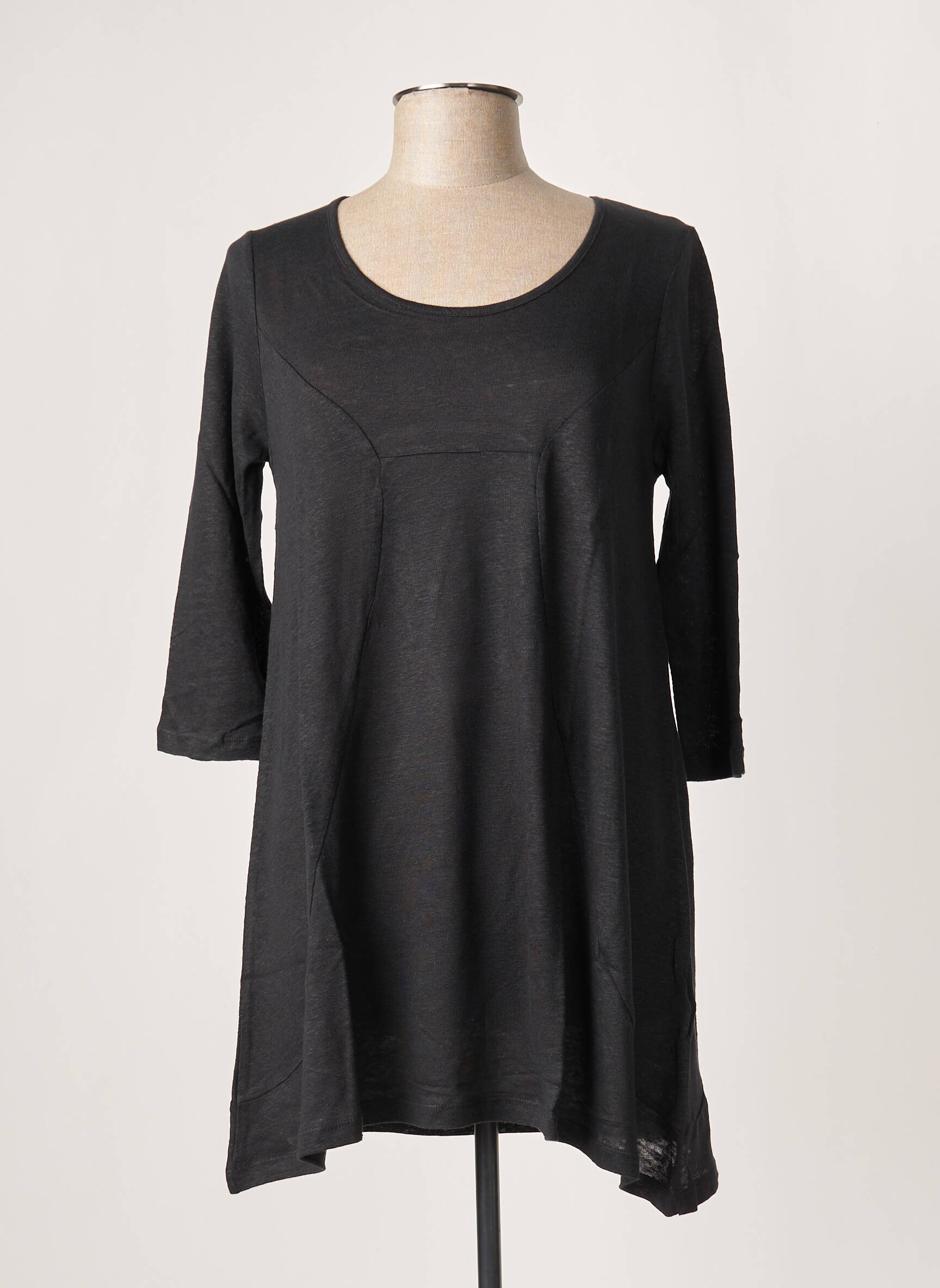 G Oze Tuniquemanchecourte Femme couleur noir