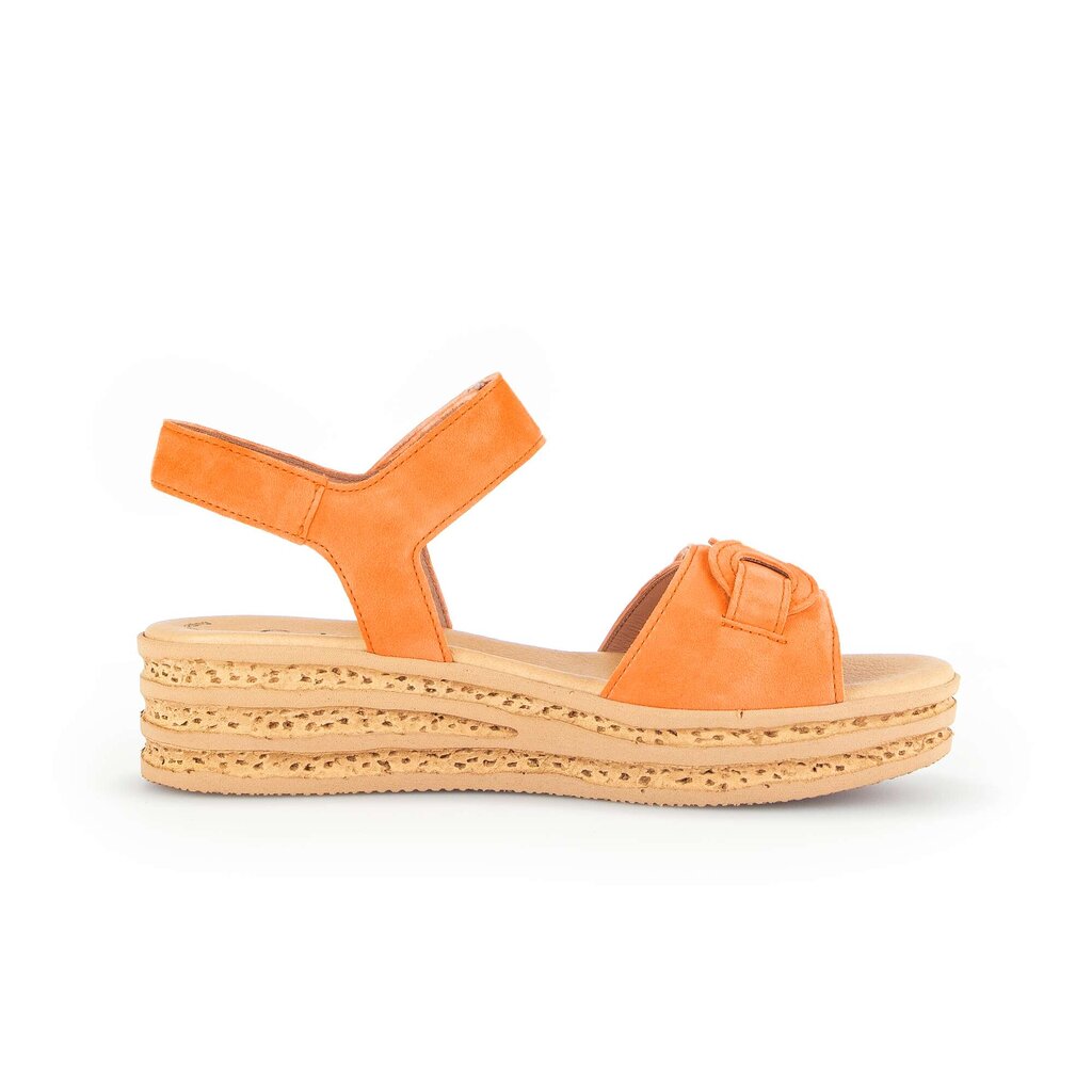 Gabor fashion Plateau Sandale orange