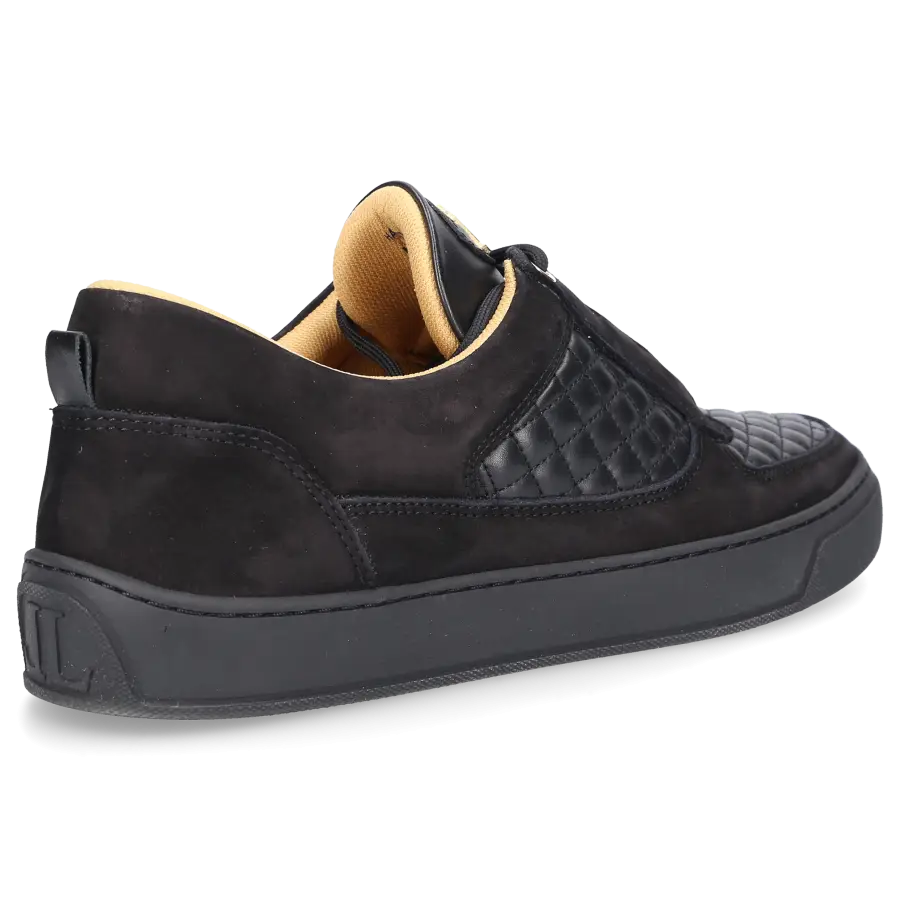 Leandro Lopes - Sneaker low FAISCA Veloursleder - schwarz