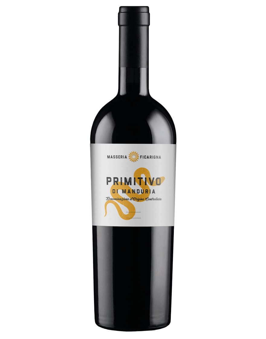 Primitivo di Manduria DOC 2019 Masseria Ficarigna 0,75 ℓ