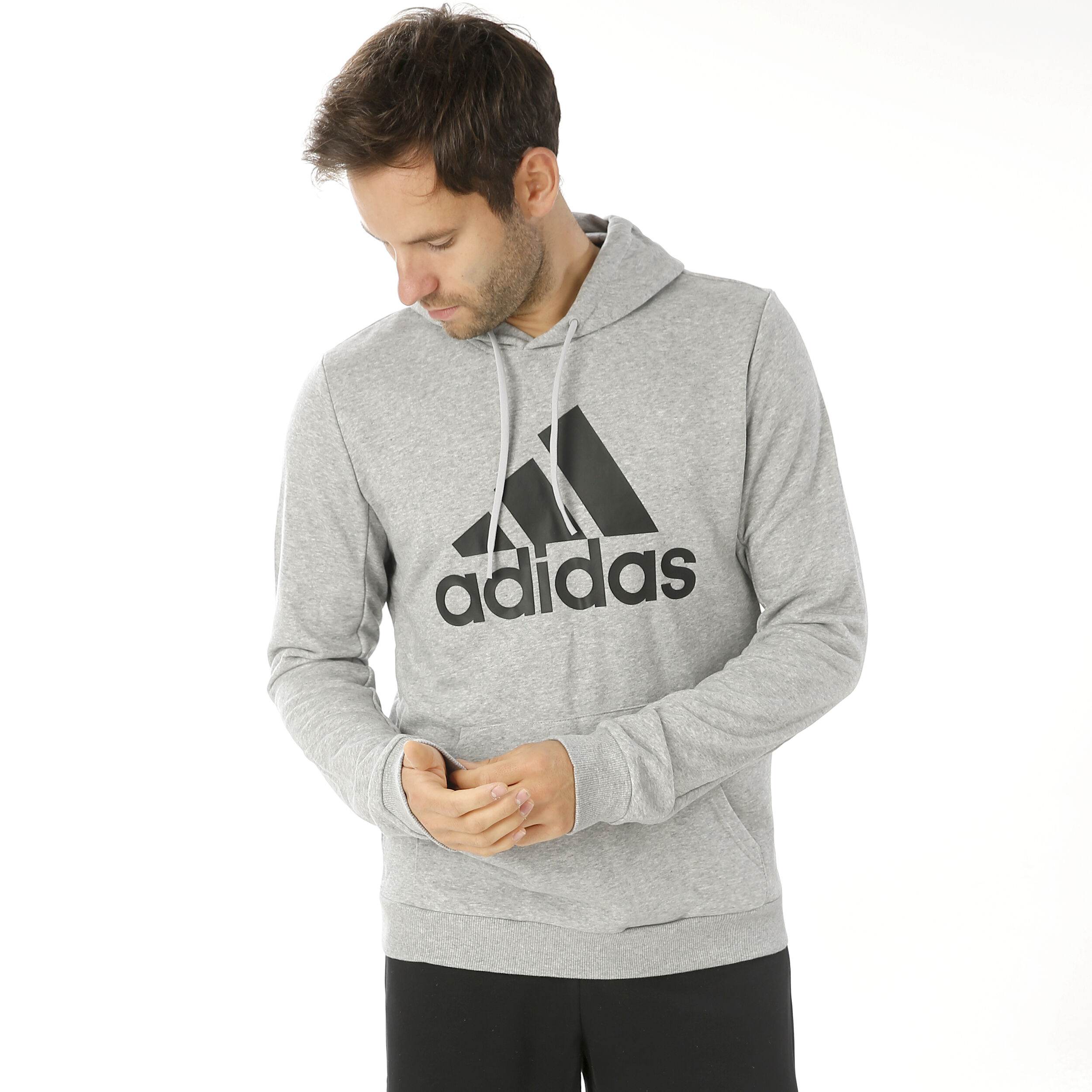 Must Have Badge Of Sport Hoody Herren - Hellgrau, Schwarz