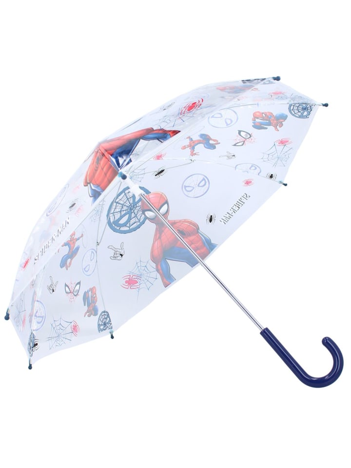 Disney Stockschirm transparent | Marvel Spiderman | Kinder Regenschirm günstig kaufen onesize