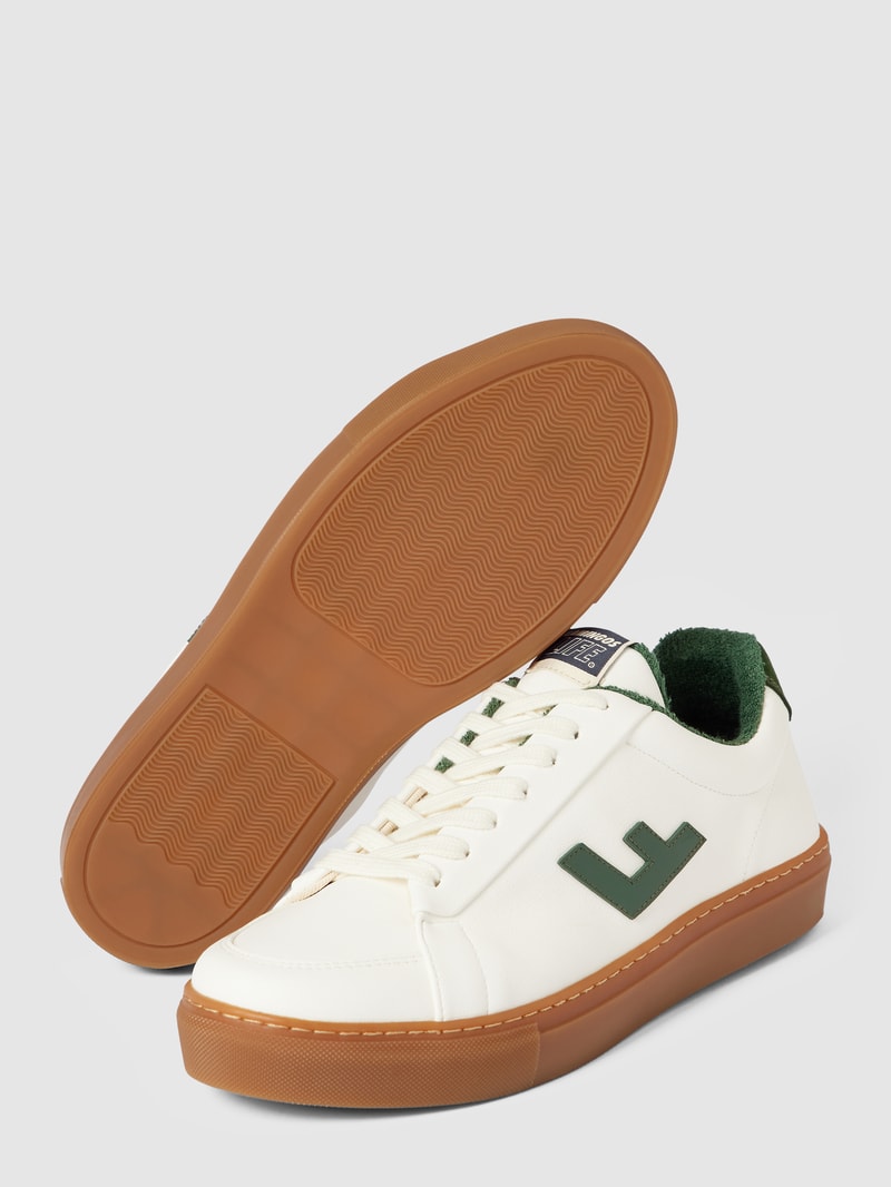 Sneaker mit Label-Detail Modell 'Classic 70s' in weiß