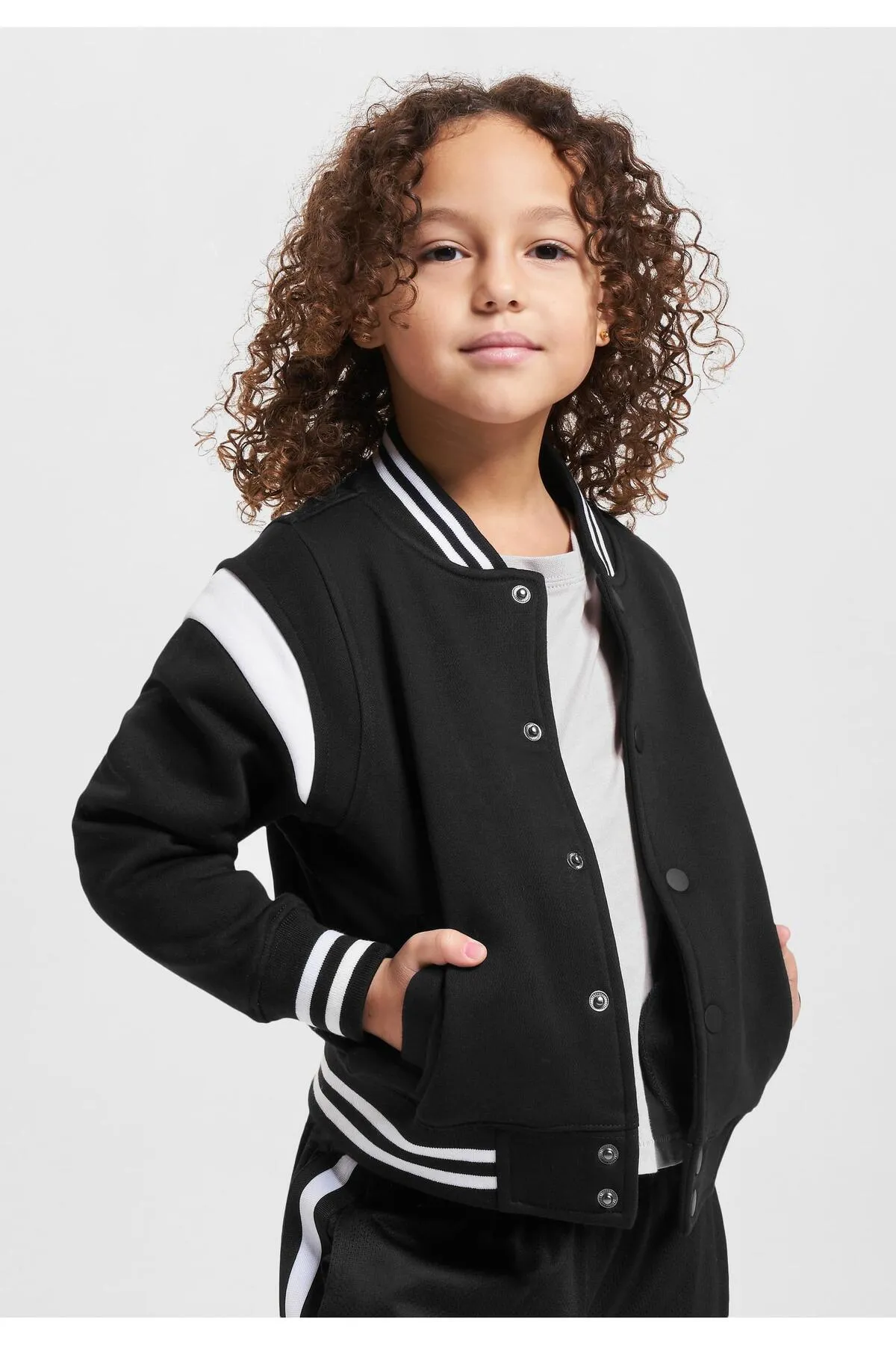Urban Classics  Herren Boys Inset College Sweatjacke
