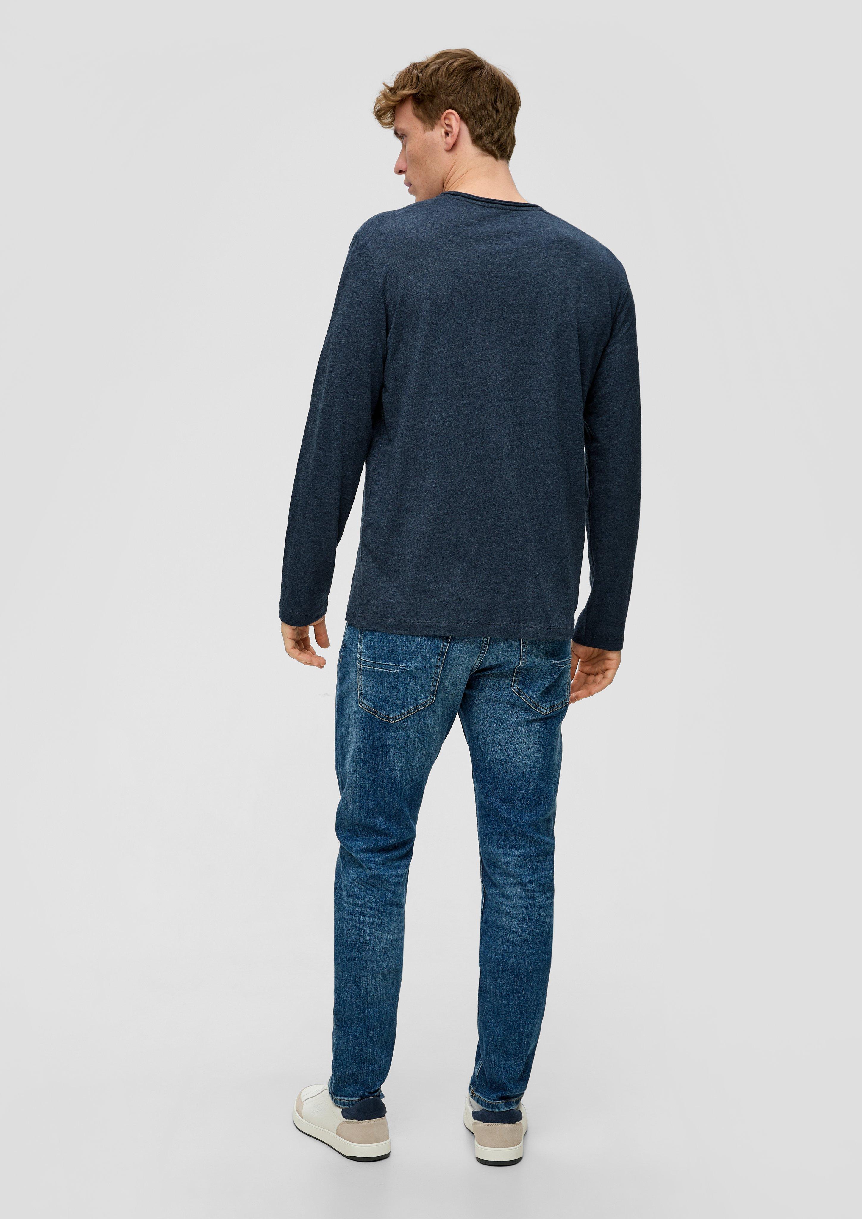Longsleeve mit aufgesetzter Brusttasche  2141471-59W1