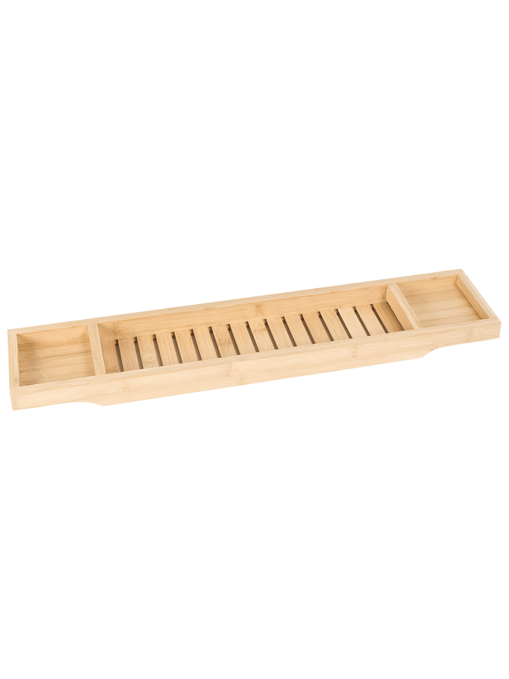 Beliani Badezimmerregal CAUCA in Heller Holzfarbton - (W) 70 x (H) 5 x (L) 15 cm günstig kaufen onesize