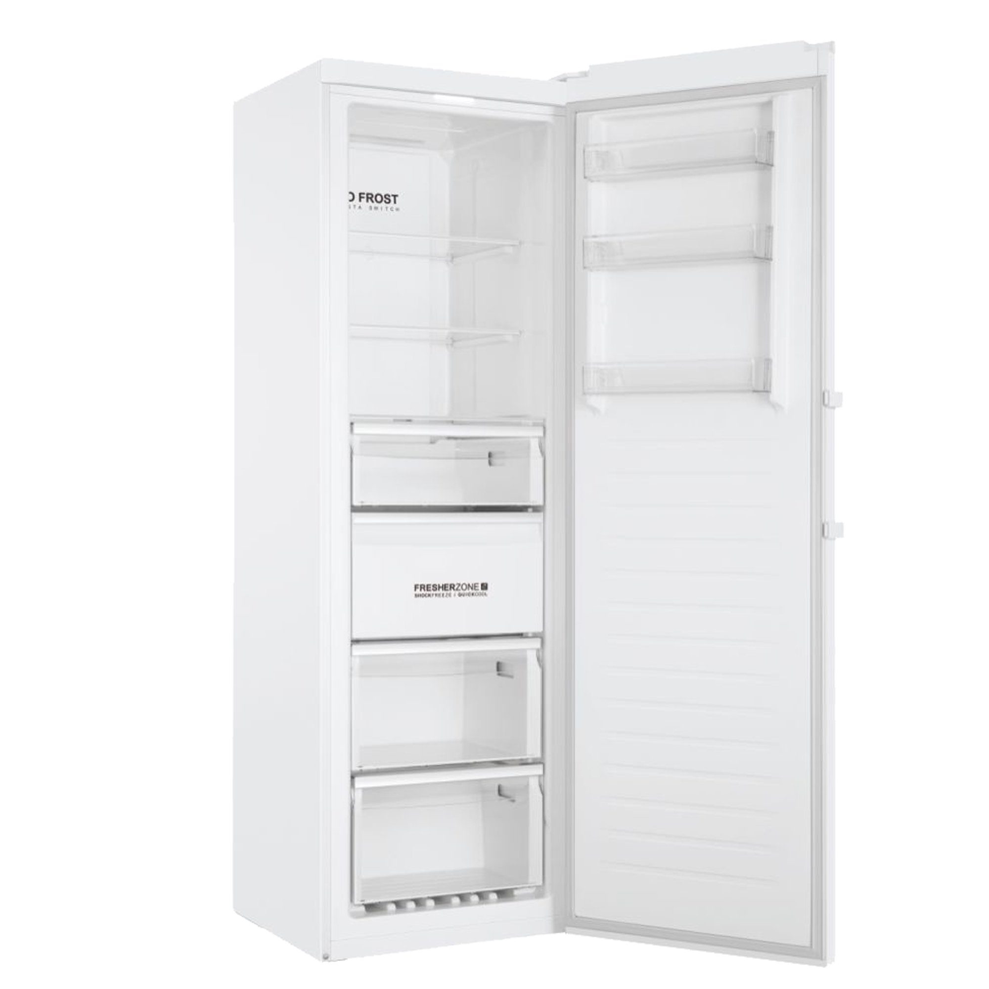 Haier Gefrierschrank H3F-320WTAAU1, 190.5 cm hoch, 59.5 cm breit, No Frost, Gefrierschrank wird zum Kühlschrank