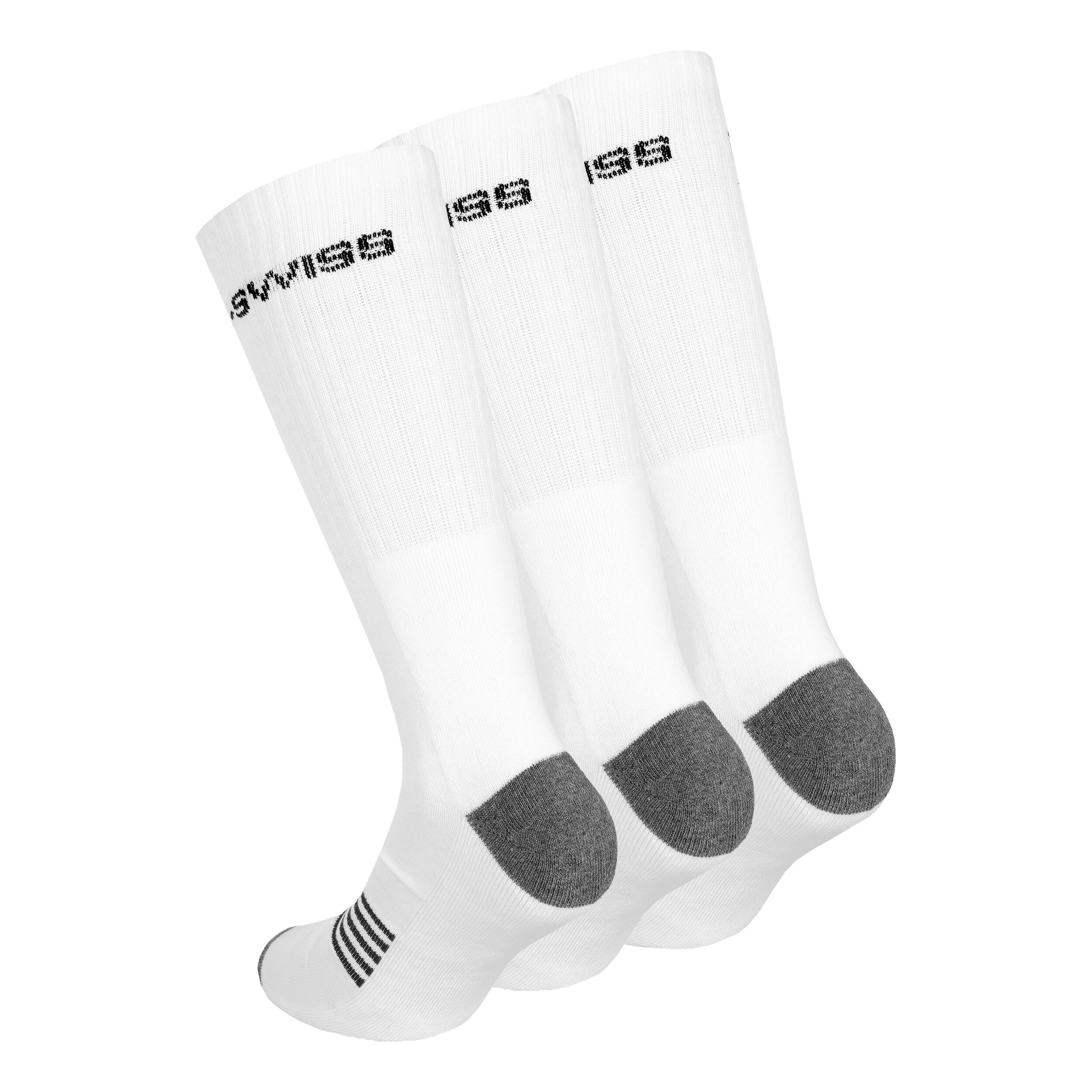 Tennissocken 3er Pack - Weiß, Schwarz