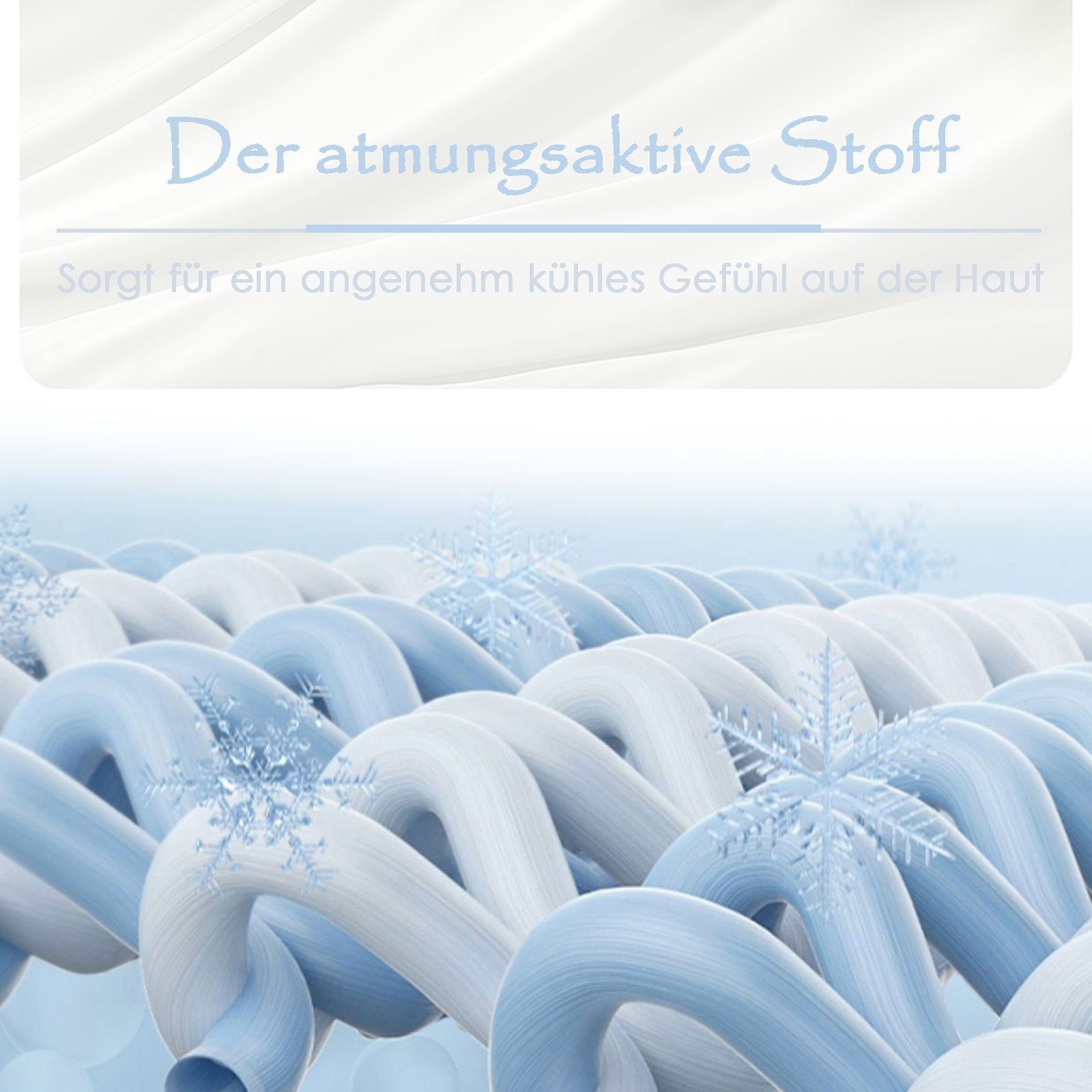 Bettwäsche Lyocell, KEAYOO, 2 teilig, Bettwäsche für Sommer Samtweich kühlende Sommerbettwäsche