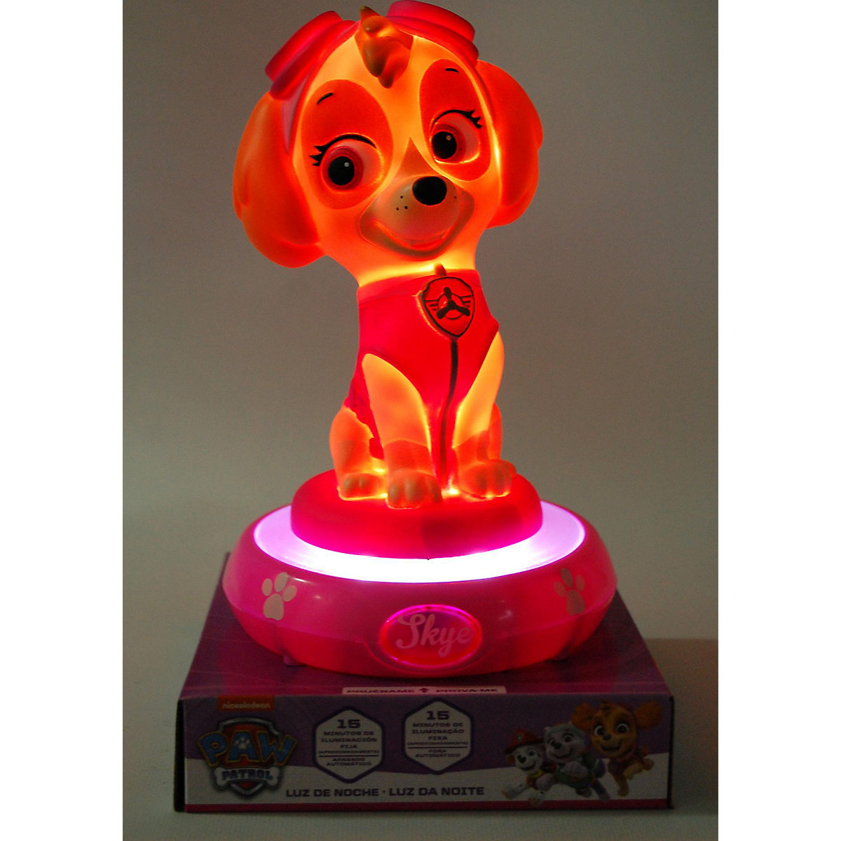 3D Nachtlicht PAW Patrol Skye