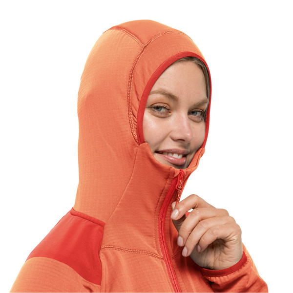 KOLBENBERG HOODED FZ W Damen - Fleecejacke