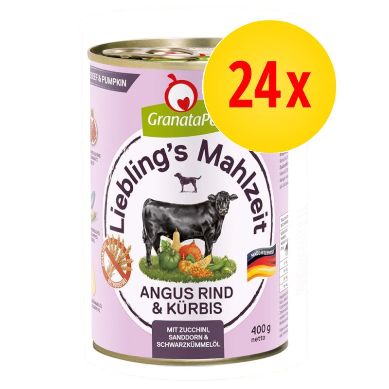 Sparpaket GranataPet Liebling's Mahlzeit 24 x 400 g