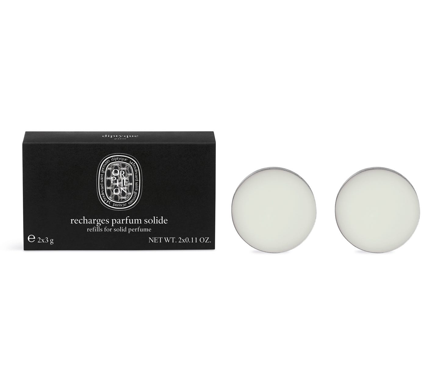 Orphéon - Recharges pour parfum solide
