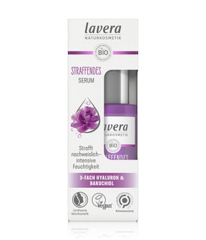 lavera Straffendes Serum 3-Fach Hyaluron und Bakuchiol Gesichtsserum-30 ml