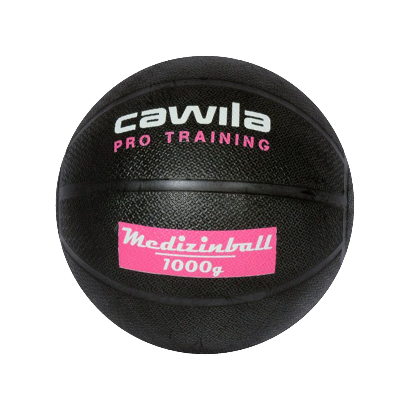 Cawila Medizinball PRO Training 1,0 Kg Schwarz