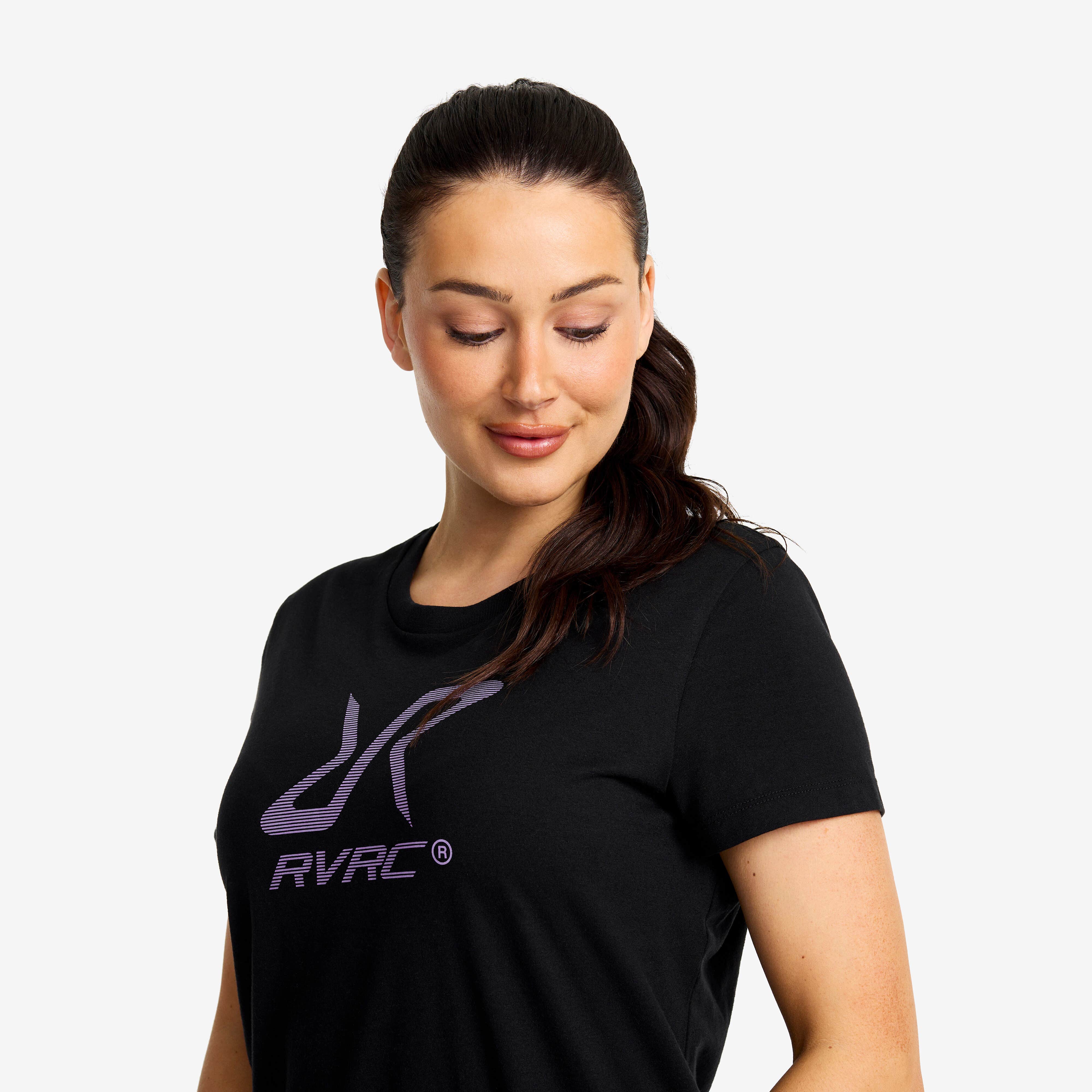 Nerd Tee Femme Black/Purple