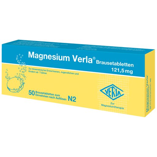 MAGNESIUM VERLA Brausetabletten  50 St  Brausetabletten