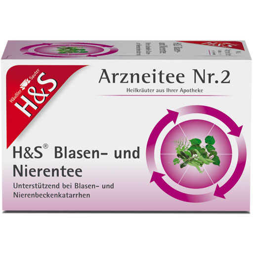 H&S Blasen- und Nierentee Filterbeutel  20X2.0 g  Filterbeutel