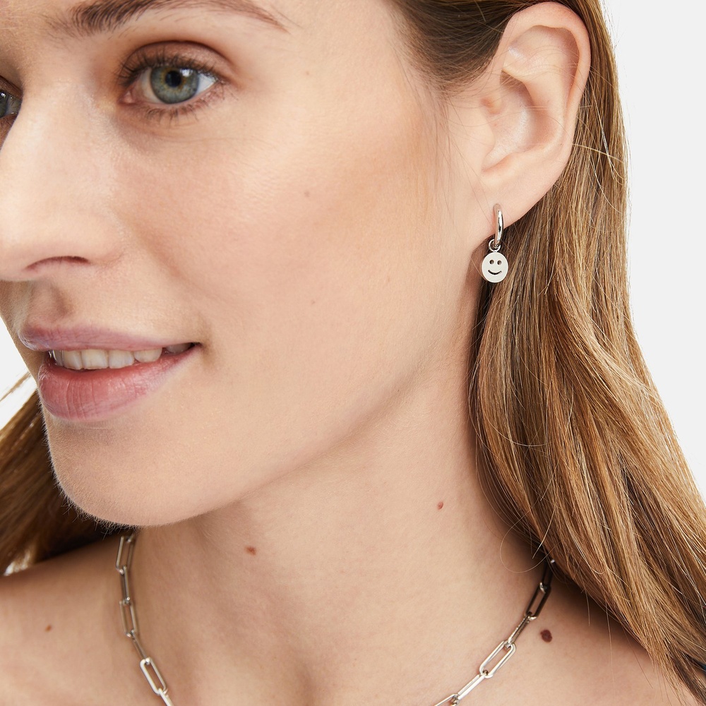 Tamaris Créoles Acier inoxydable Boucles d'oreilles