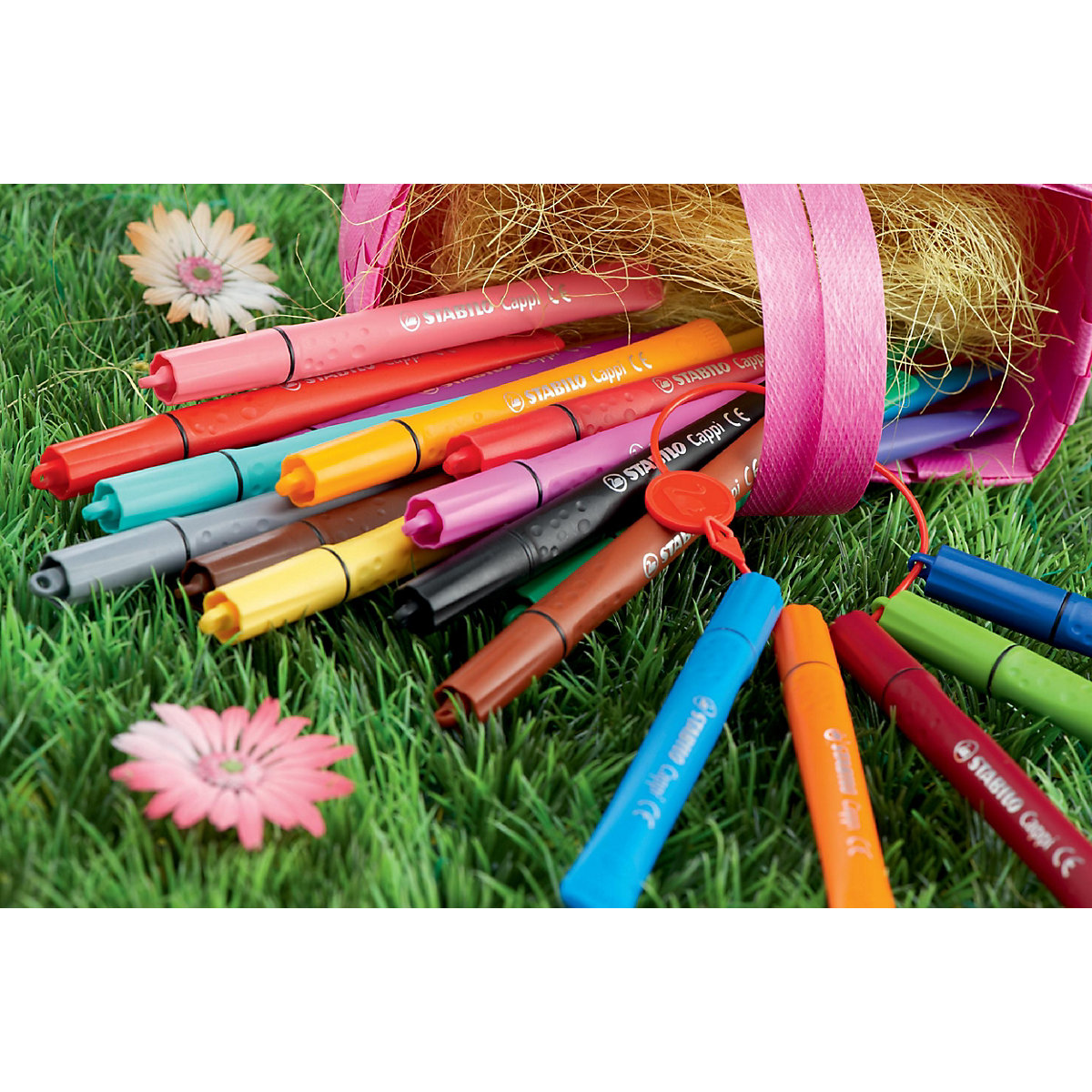 Filzstifte Cappi, 18 Farben