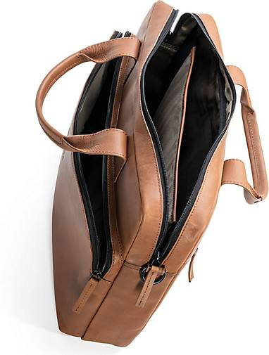 FARMHOOD Nashville Aktentasche Leder 39 cm Laptopfach