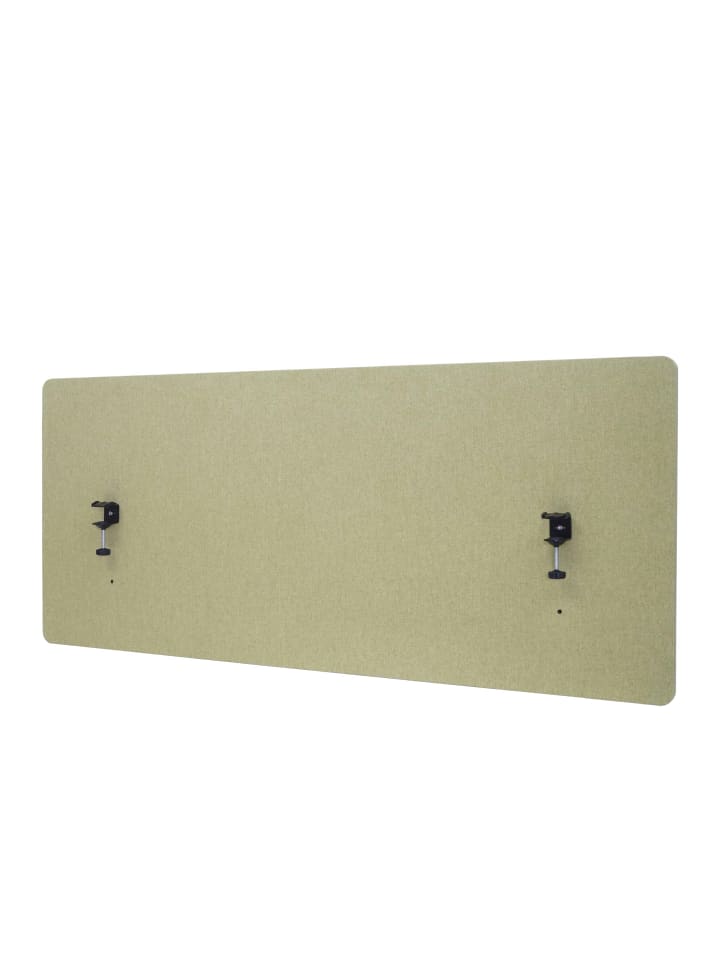 MCW Akustik-Tischtrennwand G75, 60x140cm grün günstig kaufen onesize
