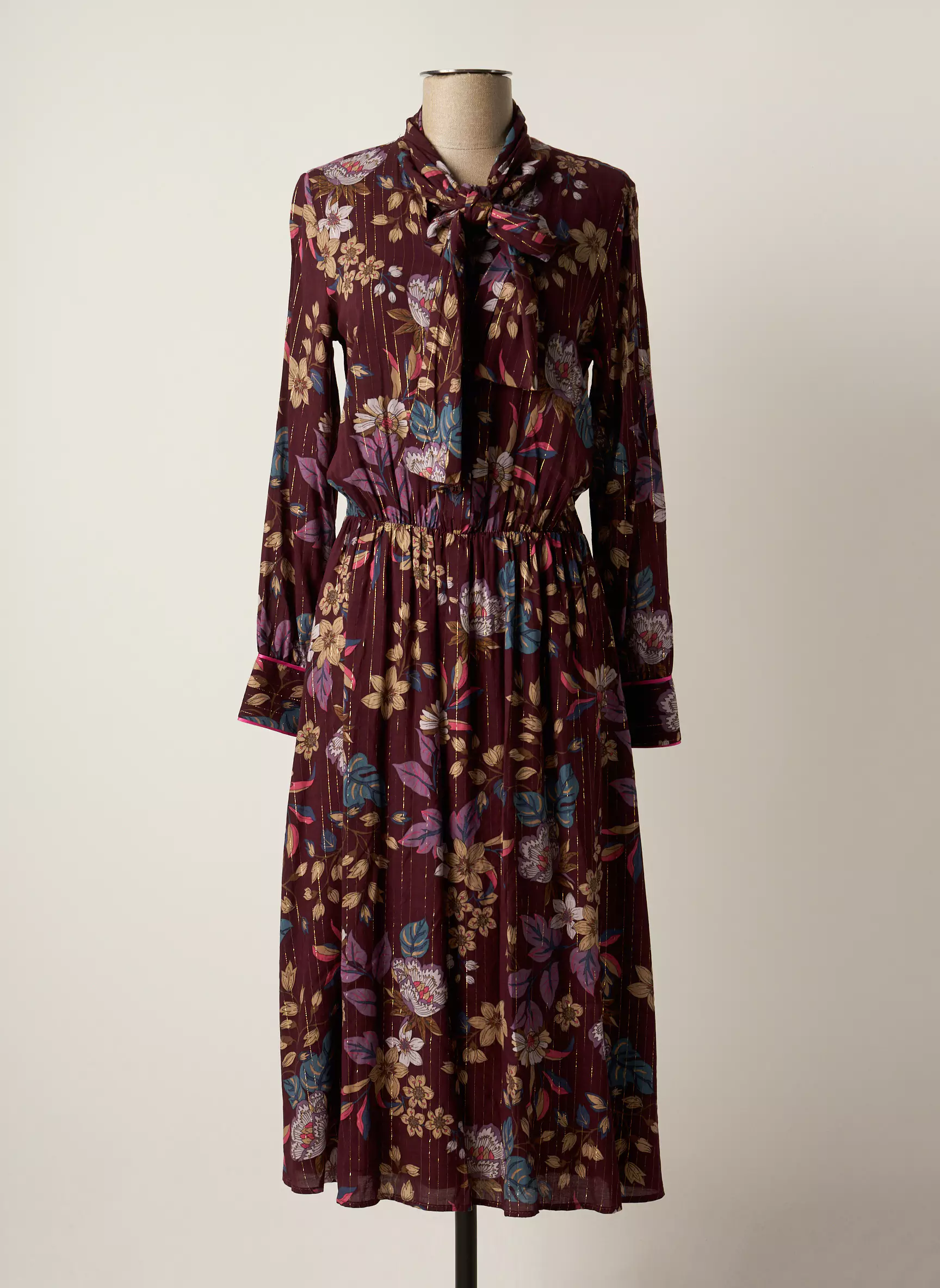 Imperial Robes Mi Longues Femme couleur violet