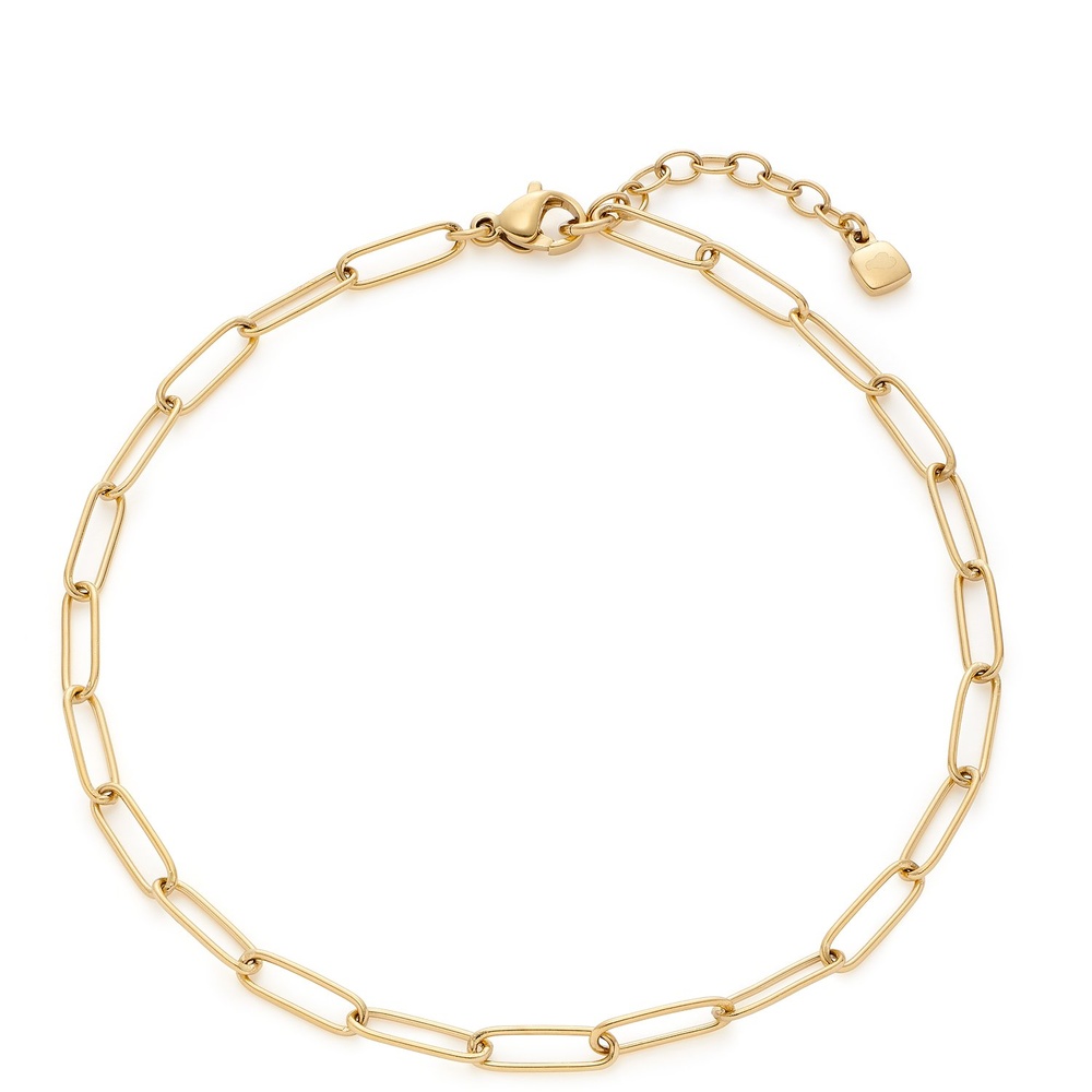 Leonardo Bracelet cheville Acier inoxydable Bracelet