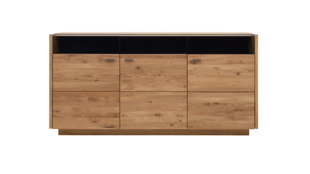 Interliving Sideboard 2027 Asteiche Lamelle massiv