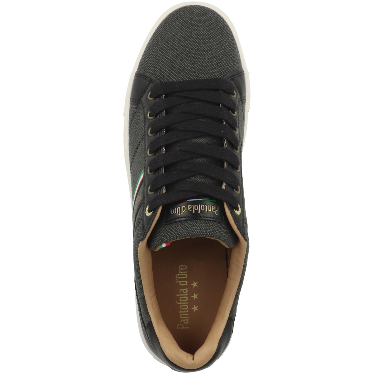 Pantofola d Oro Modena C Uomo Low Sneaker Low schwarz