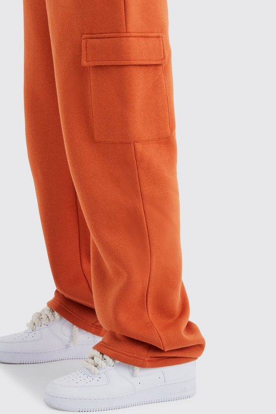 Tall lockere Cargo-Jogginghose