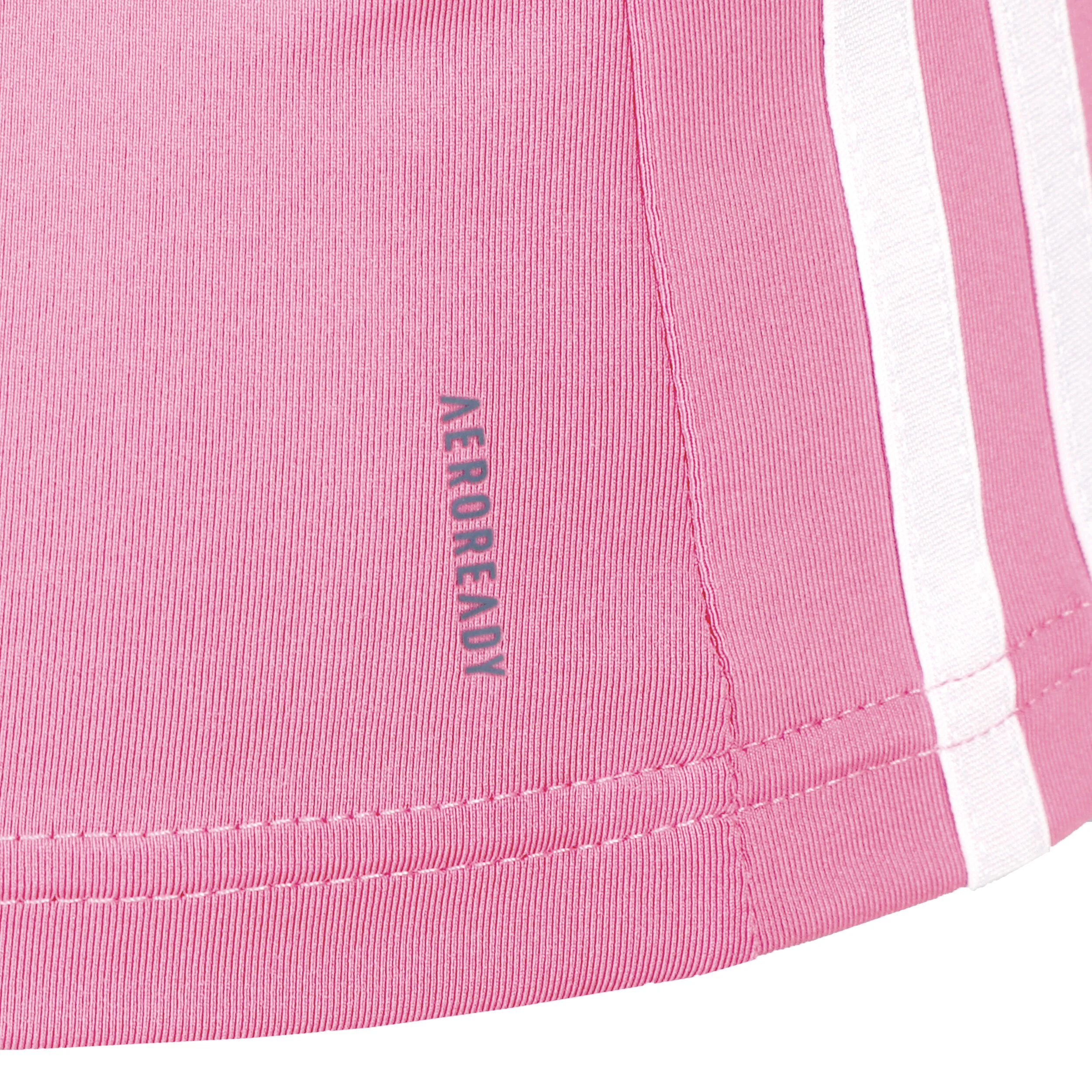 Training ES 3 Stripes Tank-Top Damen - Pink, Weiß