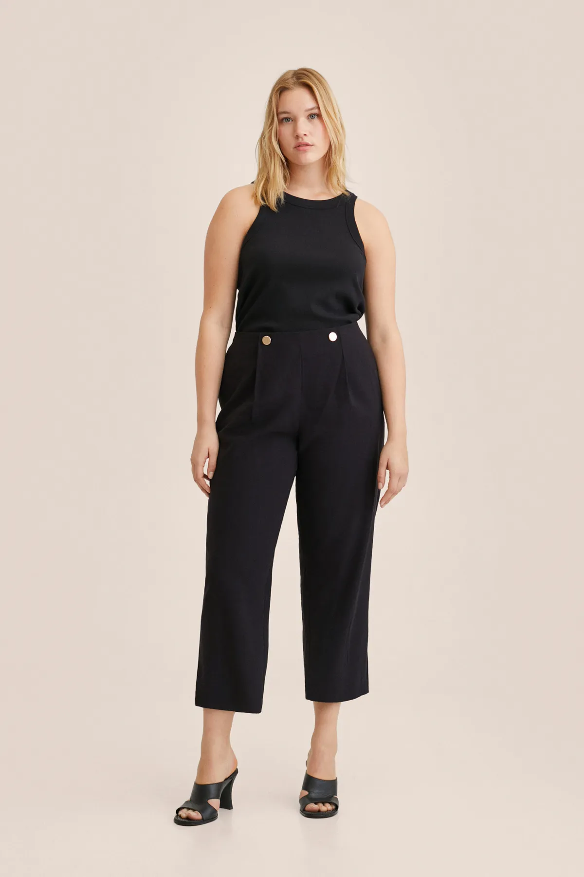 MANGO  27006306 Frau / Mädchen Schwarz