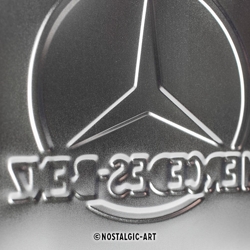 Nostalgic Art Retro Blechschild 15x20cm, Motiv "Mercedes-Benz - Kundendienst", 1 Stück - ATU