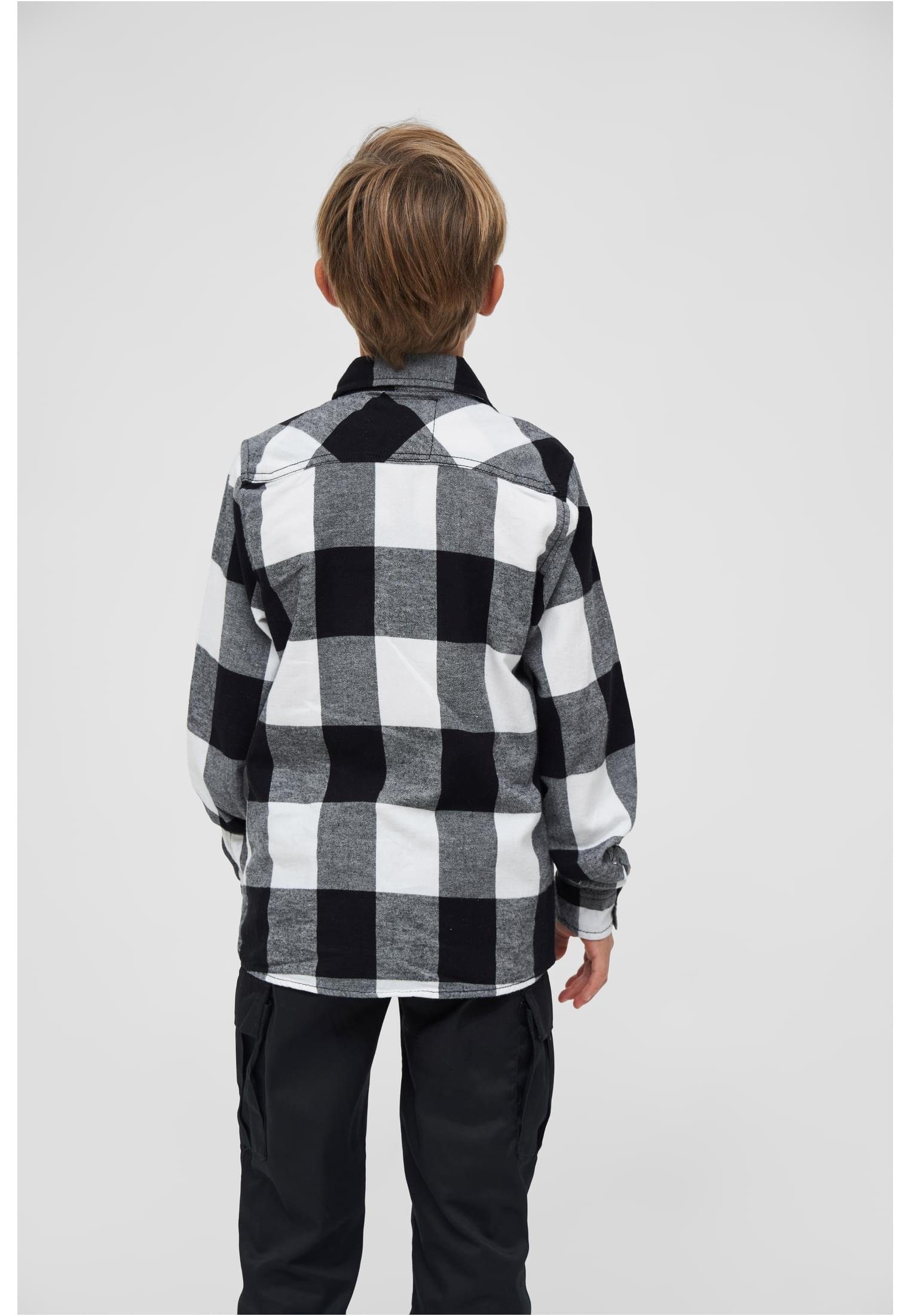 Brandit Langarmhemd Unisex Checkshirt Kids (1-tlg)