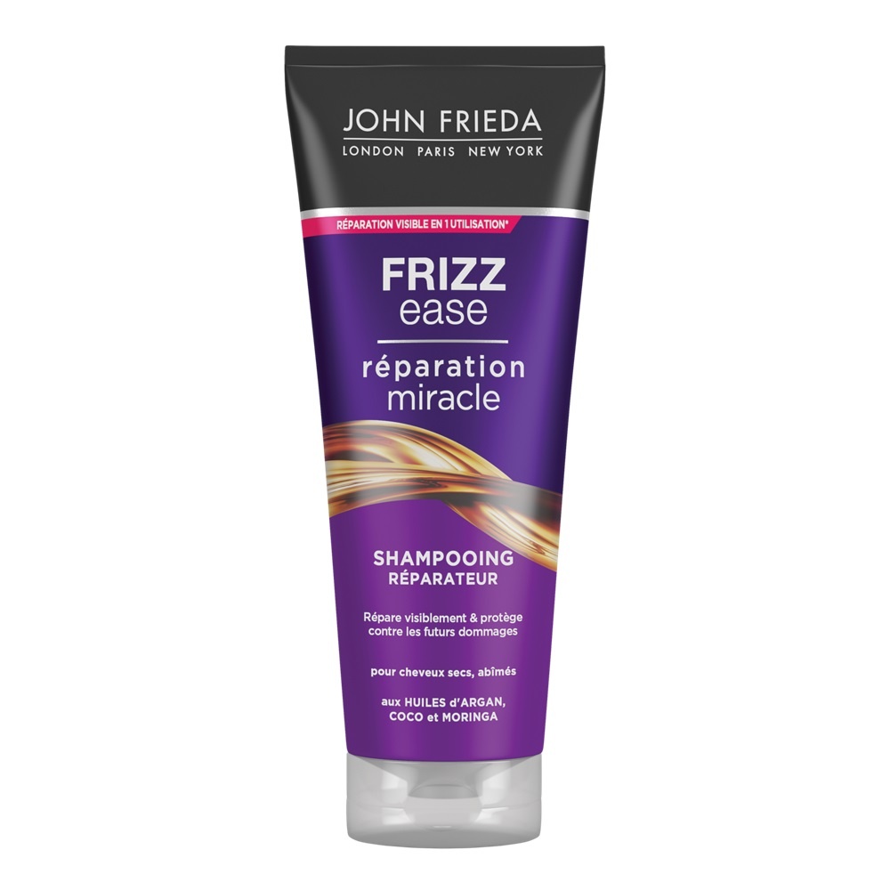 john frieda Frizz Ease Shampooing Réparation Miracle Shampooing cheveux secs ou abîmés